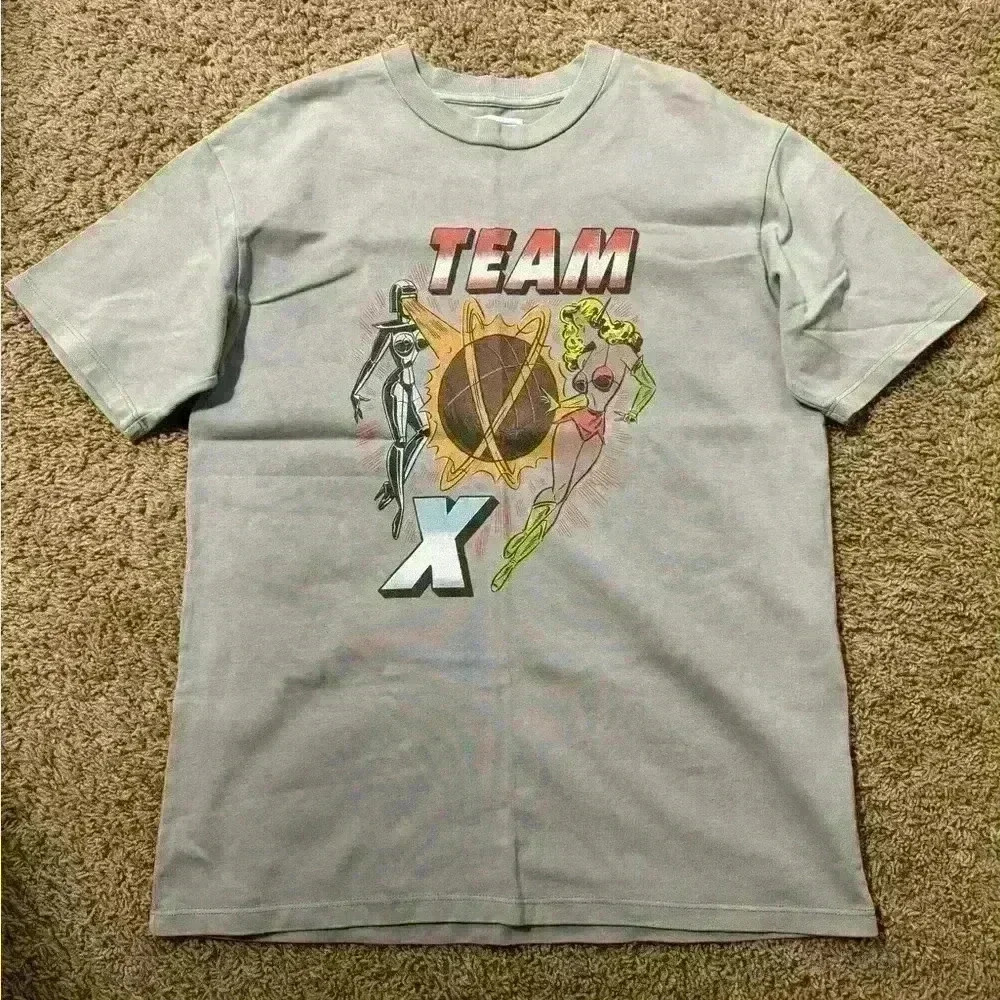 Just Don Team X Short Sleeve Cotton Tee Shirt Mens